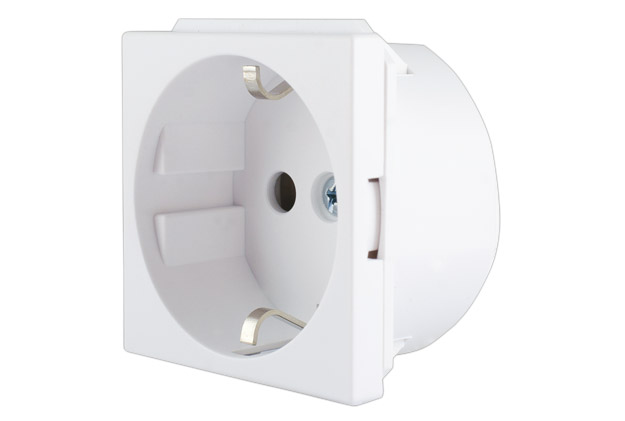 UTIČNICA SUKO 2P+E 16A 2M ANTRACIT 740903.2 INTERIO NOPAL