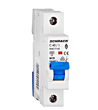 OSIGURAČ AUTOMATSKI 1P C 40A 6kA  AM617140 SCHRACK